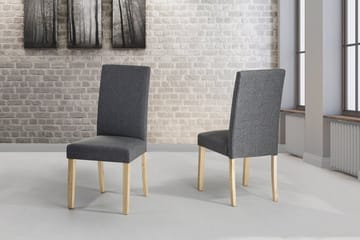 Broadway Stol 2 St 47 cm - Grå - Möbler - Fåtölj & stolar - Matstol & köksstol