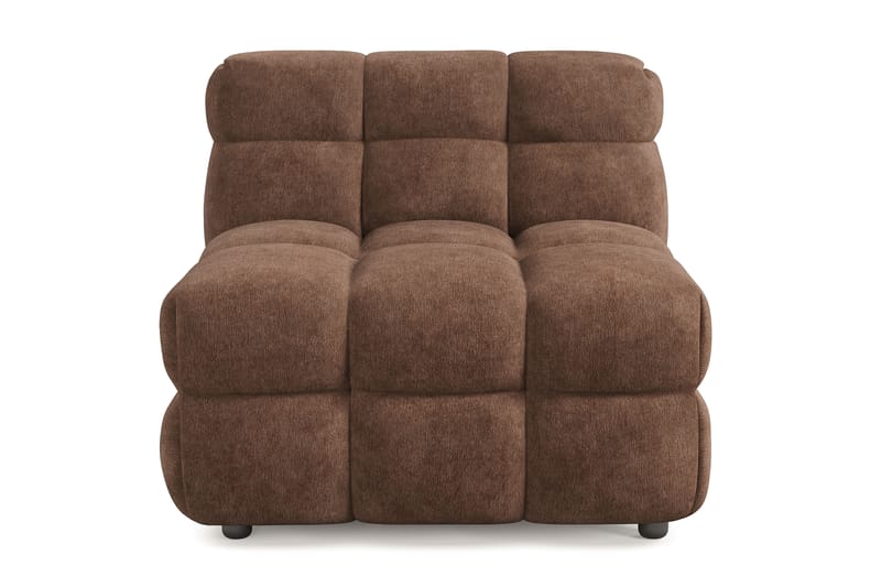 Bubblig Fåtölj Elise, Brun