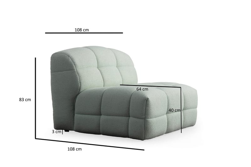 Buddy Fåtölj - Grön - Möbler - Fåtölj & stolar - Fåtölj