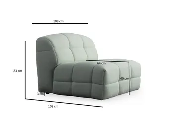 Buddy Fåtölj - Grön - Möbler - Fåtölj & stolar - Fåtölj