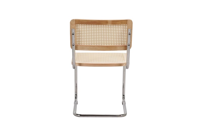 Build Matstol i Rotting - Natur/Krom - Möbler - Fåtölj & stolar - Matstol & köksstol