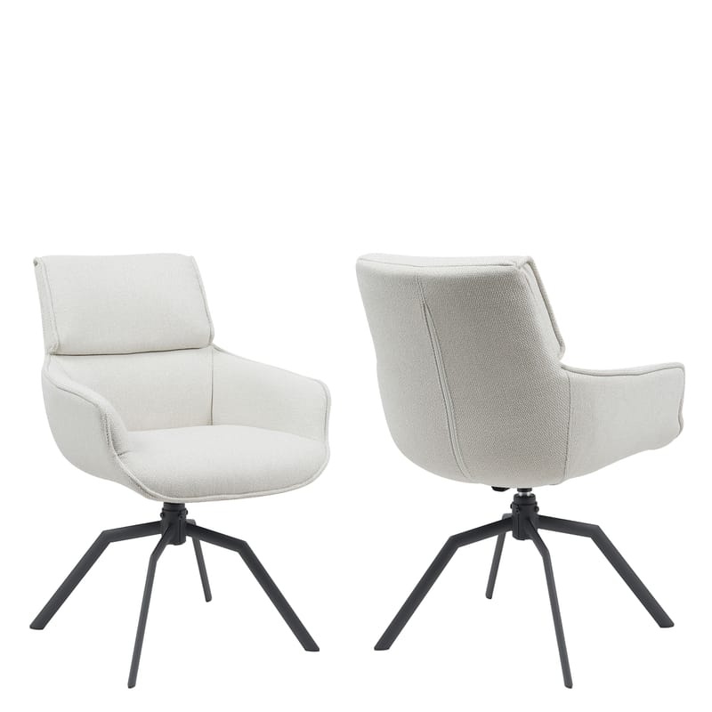 Calrosen Kontorsstol 2-pack, Beige