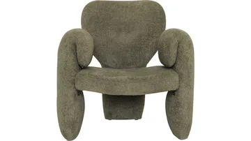 Calvero Fåtölj i tyg - Grön - Möbler - Fåtölj & stolar - Fåtölj