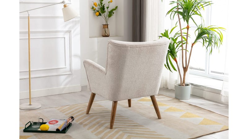 Carlton Fåtölj i bouclet - Cream - Möbler - Fåtölj & stolar - Fåtölj