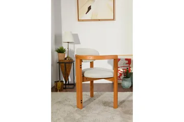 Cheri Karmstol - Cream/Ek - Möbler - Fåtölj & stolar - Matstol & köksstol