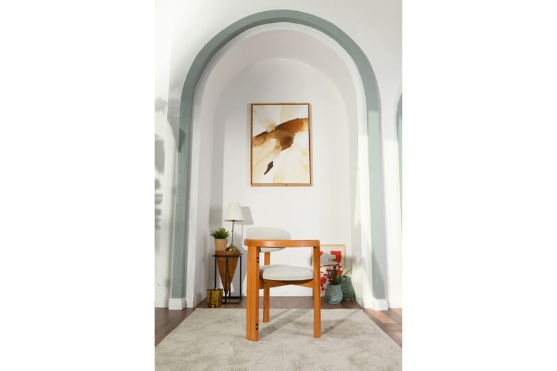 Cheri Karmstol - Cream/Ek - Möbler - Fåtölj & stolar - Matstol & köksstol