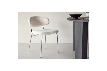 Chico Matstol - Vit - Möbler - Fåtölj & stolar - Matstol & köksstol