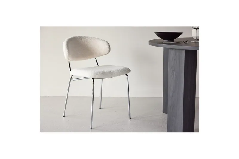 Chico Matstol - Vit - Möbler - Fåtölj & stolar - Matstol & köksstol