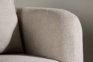 Cielo Modern Rund Fåtölj i Tyg - Beige - Möbler - Fåtölj & stolar - Fåtölj