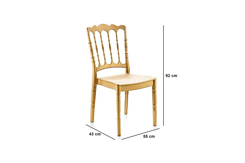 Clavon Matstol - Light Brun - Möbler - Fåtölj & stolar - Matstol & köksstol