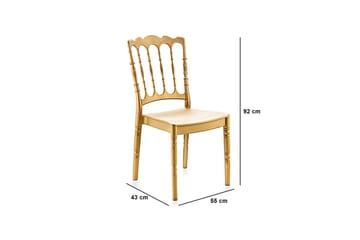 Clavon Matstol - Light Brun - Möbler - Fåtölj & stolar - Matstol & köksstol