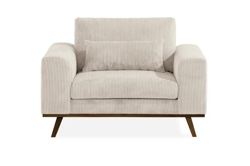Copenhagen Fåtölj i Manchester - Beige - Möbler - Fåtölj & stolar - Fåtölj