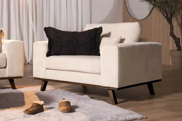 Copenhagen Fåtölj i Manchester - Beige - Möbler - Fåtölj & stolar - Fåtölj