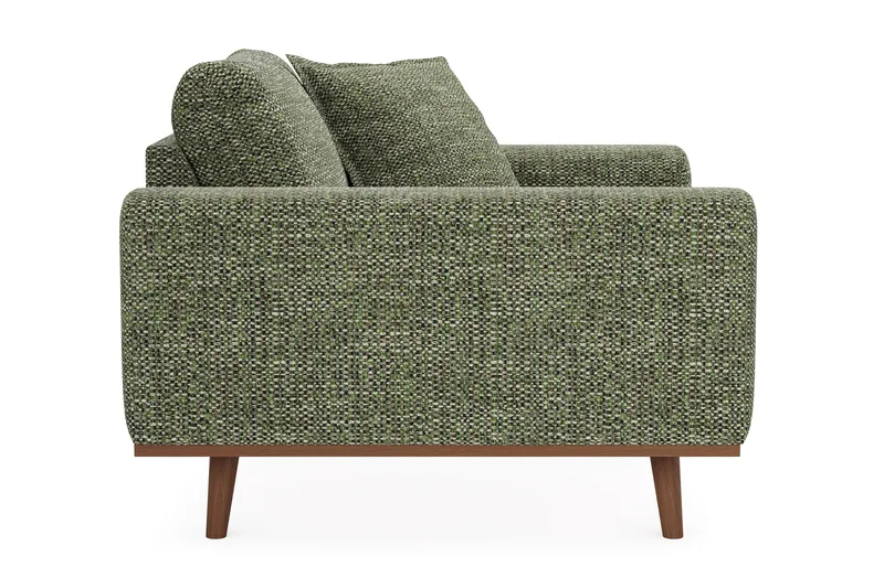 Copenhagen Premium Djup Fåtölj i Chenille - Grön - Möbler - Fåtölj & stolar - Fåtölj