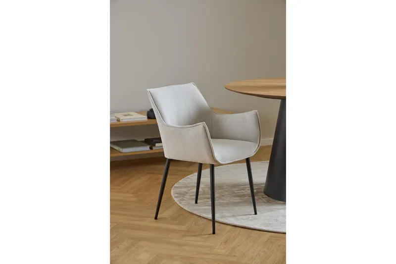 Crestlyn Karmstol - Beige - Möbler - Fåtölj & stolar - Matstol & köksstol