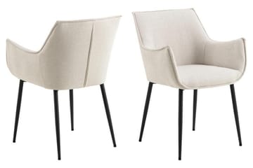Crestlyn Karmstol - Beige - Möbler - Fåtölj & stolar - Matstol & köksstol