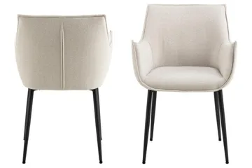 Crestlyn Karmstol - Beige - Möbler - Fåtölj & stolar - Matstol & köksstol