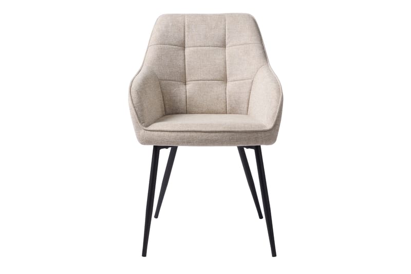 Cyndee Karmstol - Beige - Möbler - Fåtölj & stolar - Matstol & köksstol