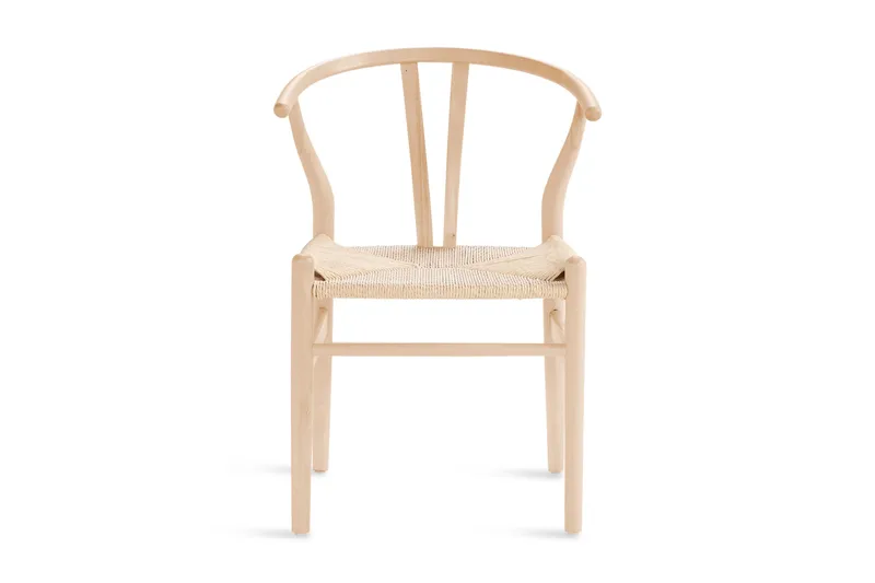 Dastoori Matstol med Armstöd - Vitlaserad / Ek / Trä / Natur - Möbler - Fåtölj & stolar - Matstol & köksstol