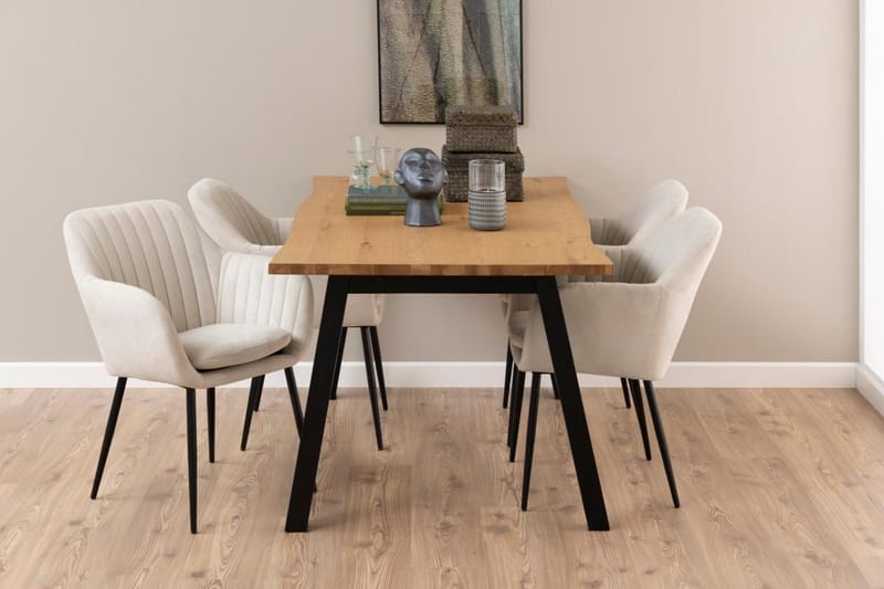 Delaplane Karmstol - Brun - Möbler - Fåtölj & stolar - Matstol & köksstol