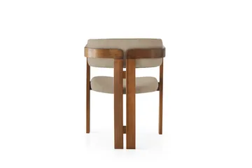 Dellon Karmstol - Valnöt - Möbler - Fåtölj & stolar - Matstol & köksstol