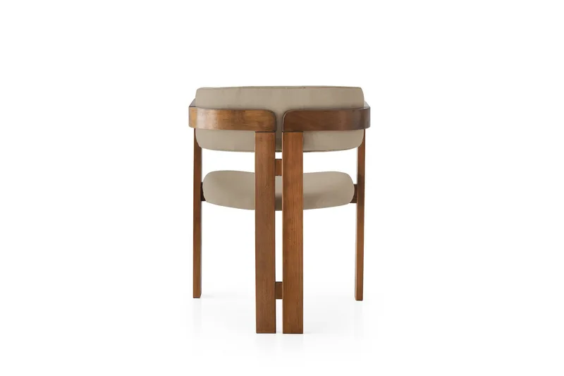 Dellon Karmstol - Valnöt - Möbler - Fåtölj & stolar - Matstol & köksstol