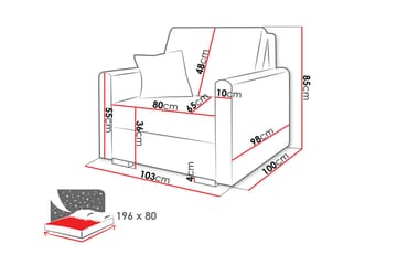 Denegal Fåtölj - Möbler - Fåtölj & stolar - Fåtölj