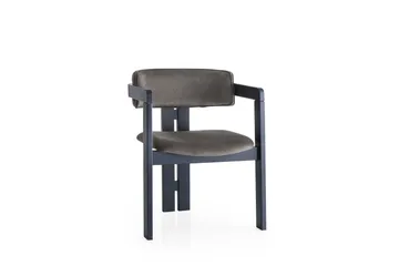 Diontae Karmstol - Svart/Antracit - Möbler - Fåtölj & stolar - Matstol & köksstol