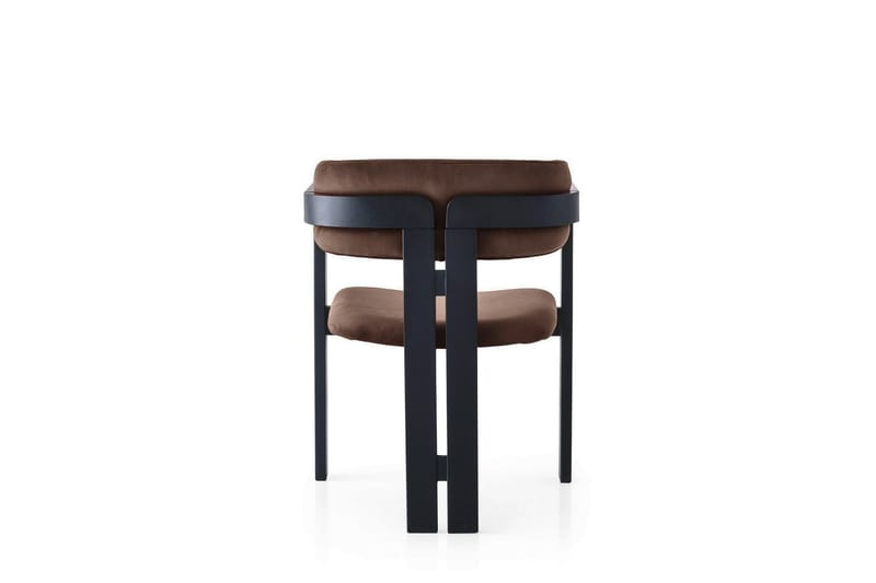 Diontae Karmstol - Svart/Brun - Möbler - Fåtölj & stolar - Matstol & köksstol