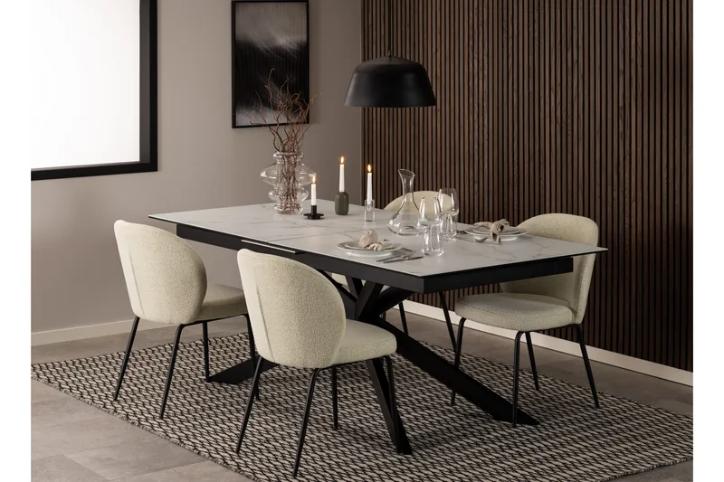 Dursun Matstol - Ljusbeige - Möbler - Fåtölj & stolar - Matstol & köksstol