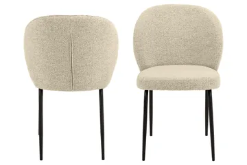 Dursun Matstol - Ljusbeige - Möbler - Fåtölj & stolar - Matstol & köksstol