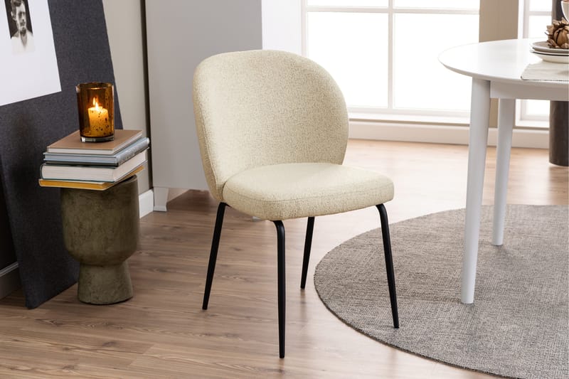 Dursun Matstol - Ljusbeige - Möbler - Fåtölj & stolar - Matstol & köksstol