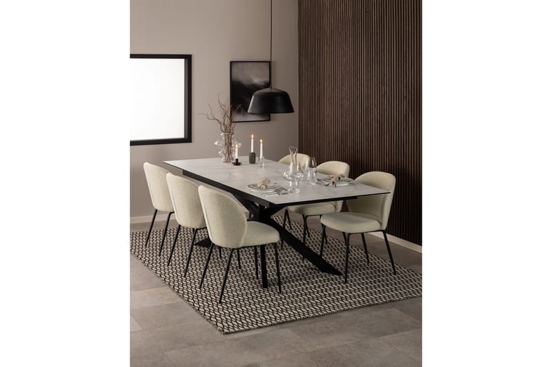 Dursun Matstol - Ljusbeige - Möbler - Fåtölj & stolar - Matstol & köksstol