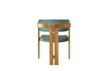 Dylana Karmstol - Ek/Grön - Möbler - Fåtölj & stolar - Matstol & köksstol