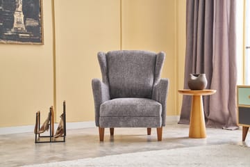 Edgara Fåtölj - Grå - Möbler - Fåtölj & stolar - Fåtölj