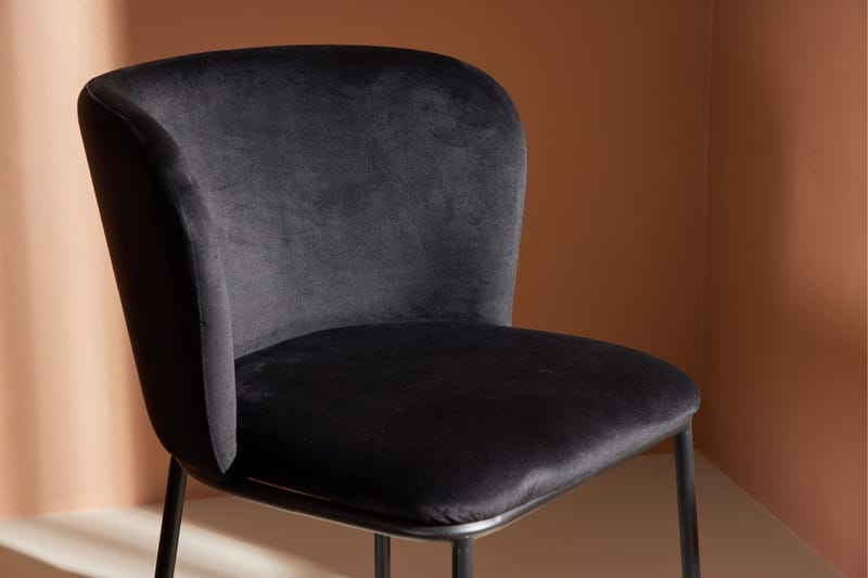 Edina Matstol - Svart - Möbler - Fåtölj & stolar - Matstol & köksstol