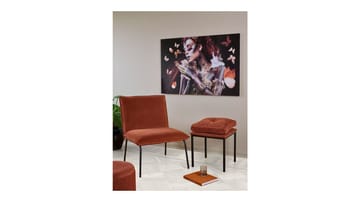 Eloy Pall 43 cm - Rost - Möbler - Fåtölj & stolar - Pall & puff