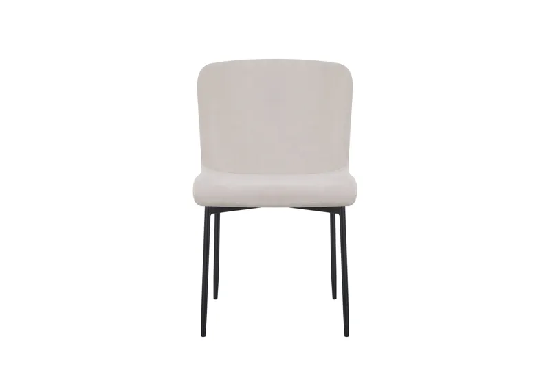 Elsie Matstol Sammet - Beige - Möbler - Fåtölj & stolar - Matstol & köksstol