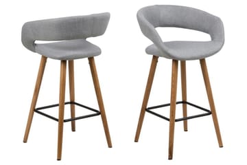 Elsita Barstol 89 cm - Grå - Möbler - Fåtölj & stolar - Barstol & barpall