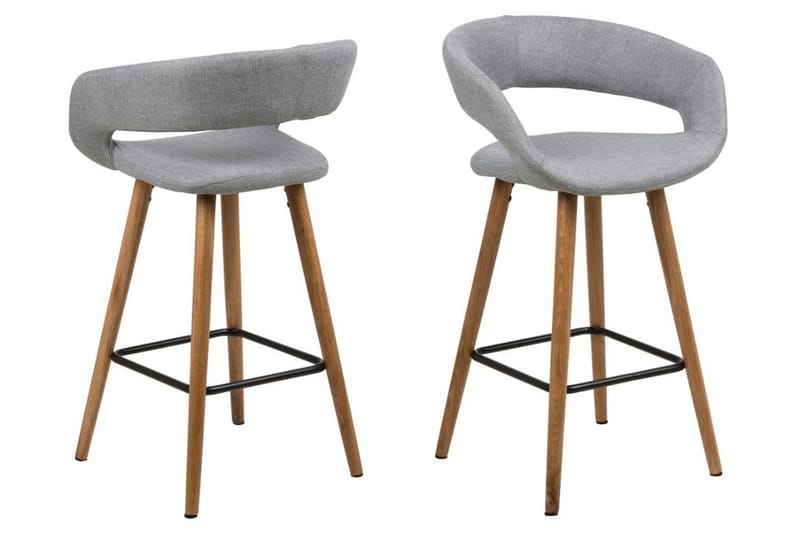 Elsita Barstol 89 cm - Grå - Möbler - Fåtölj & stolar - Barstol & barpall