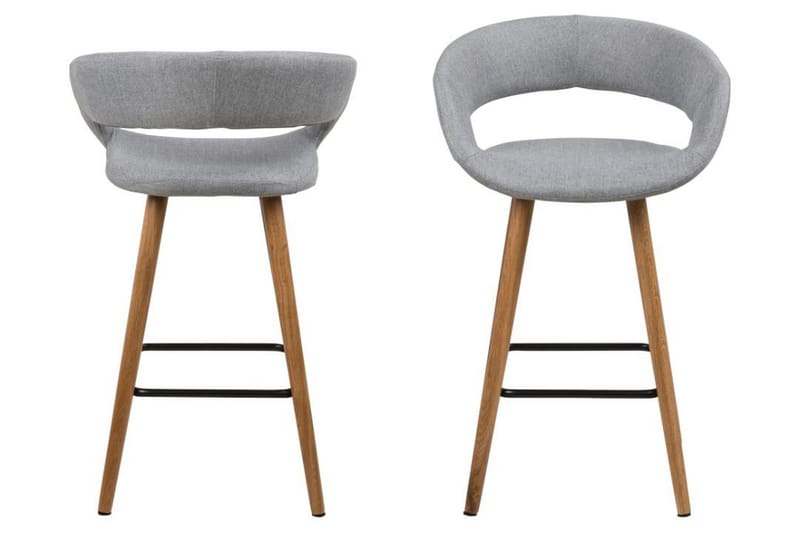 Elsita Barstol 89 cm - Grå - Möbler - Fåtölj & stolar - Barstol & barpall