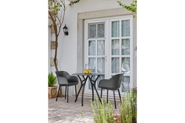 Elyon Karmstol - Antracit - Möbler - Fåtölj & stolar - Matstol & köksstol