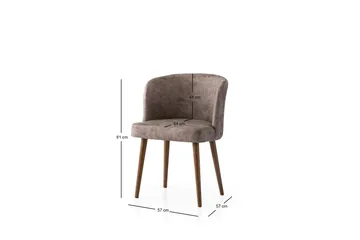 Errol Matstol - Svart - Möbler - Fåtölj & stolar - Matstol & köksstol