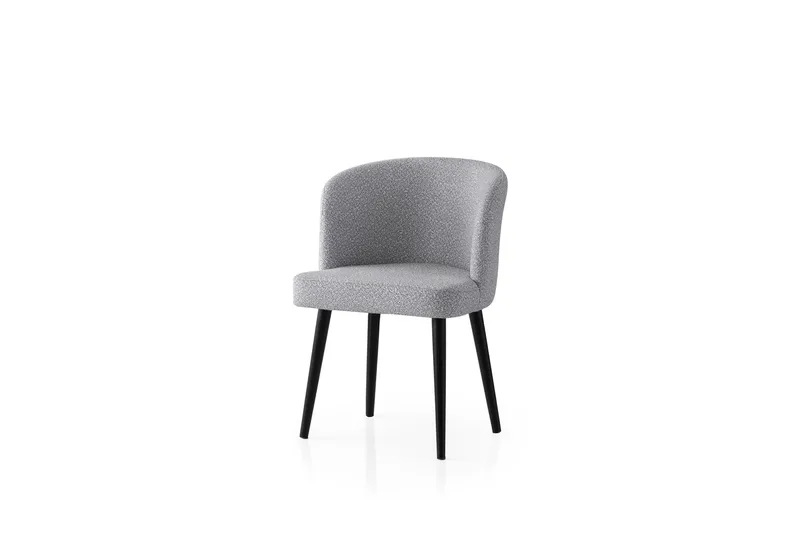 Errol Matstol - Svart/Ljusgrå - Möbler - Fåtölj & stolar - Matstol & köksstol