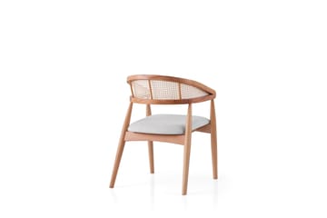 Esau Karmstol - Ek/Cream - Möbler - Fåtölj & stolar - Matstol & köksstol