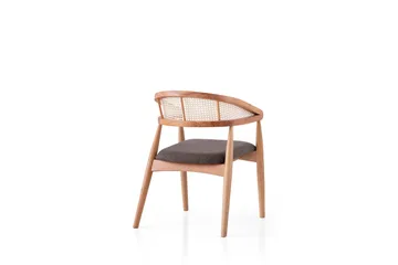 Esau Karmstol - Ek/Ljusbrun - Möbler - Fåtölj & stolar - Matstol & köksstol