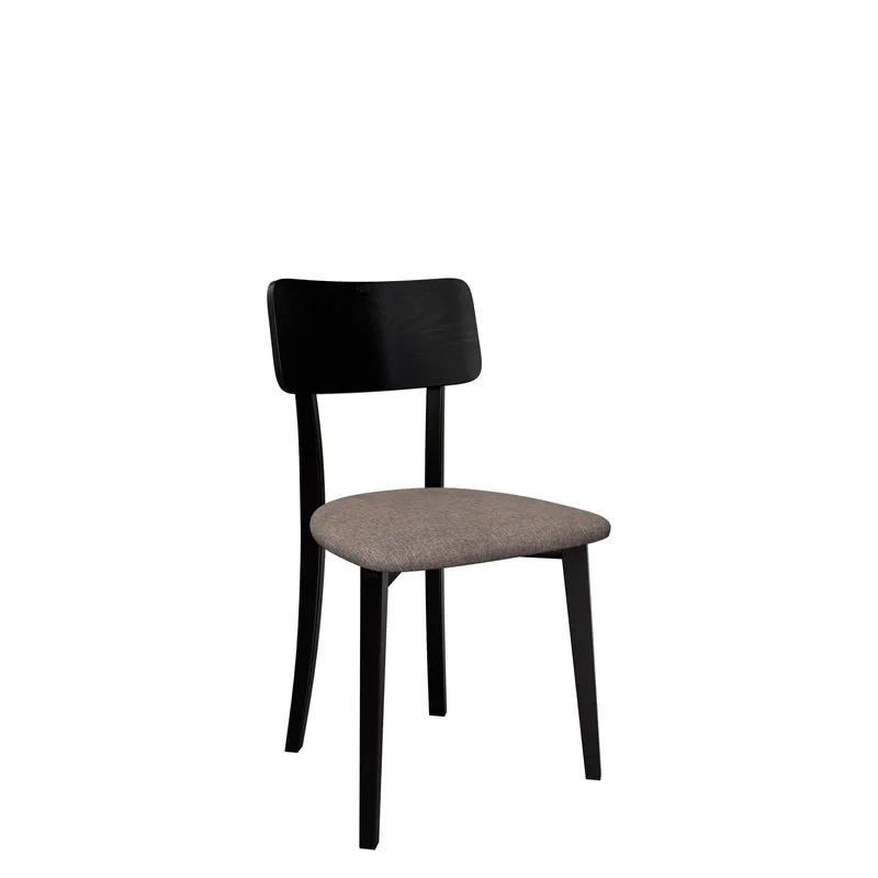 Esher Matstol, svart och taupe