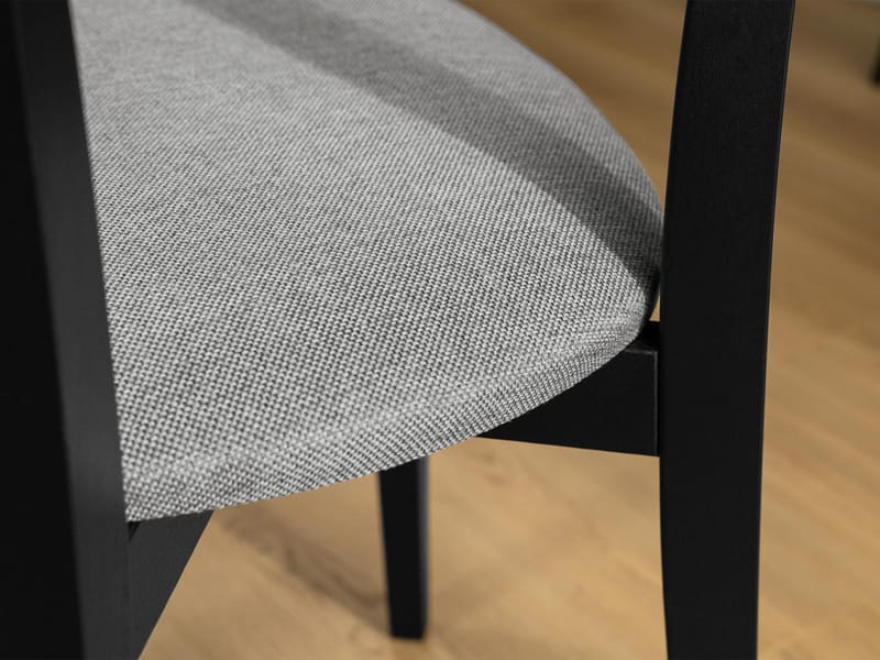 Esher Matstol - svart/beige - Möbler - Fåtölj & stolar - Matstol & köksstol