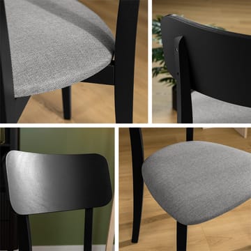 Esher Matstol - vit, brun - Möbler - Fåtölj & stolar - Matstol & köksstol