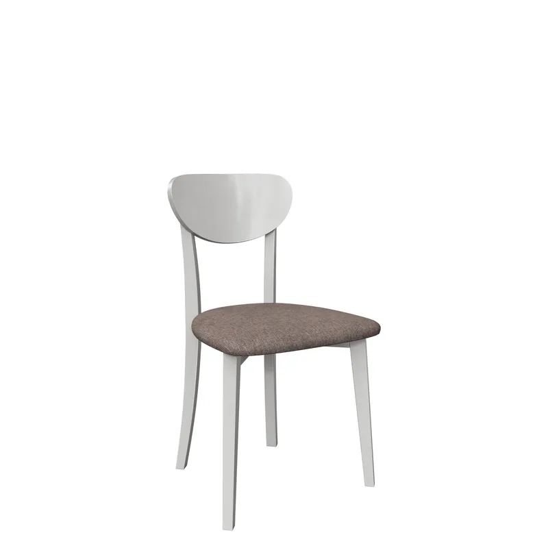 Esher Matstol, vit, brun